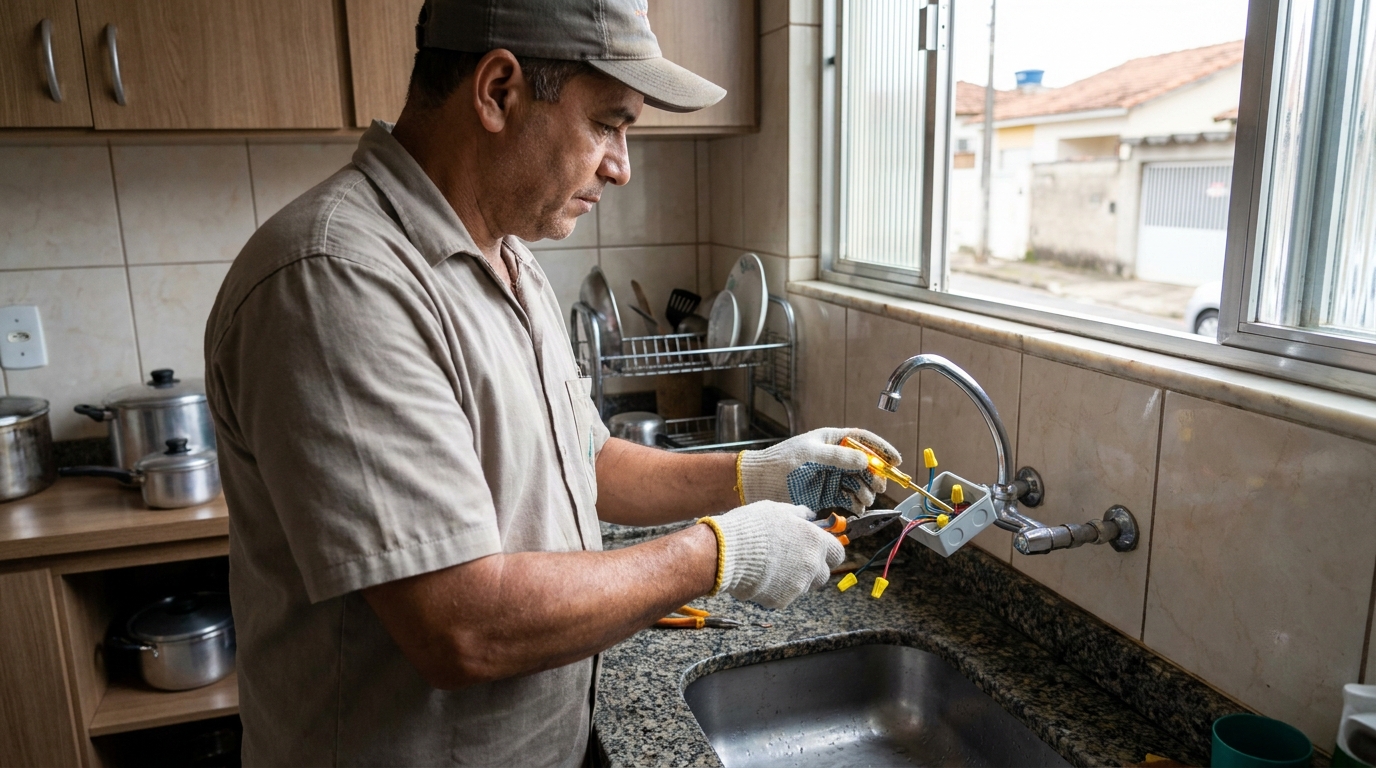 Adequação de Ponto Elétrico em Presidente Prudente‑SP
