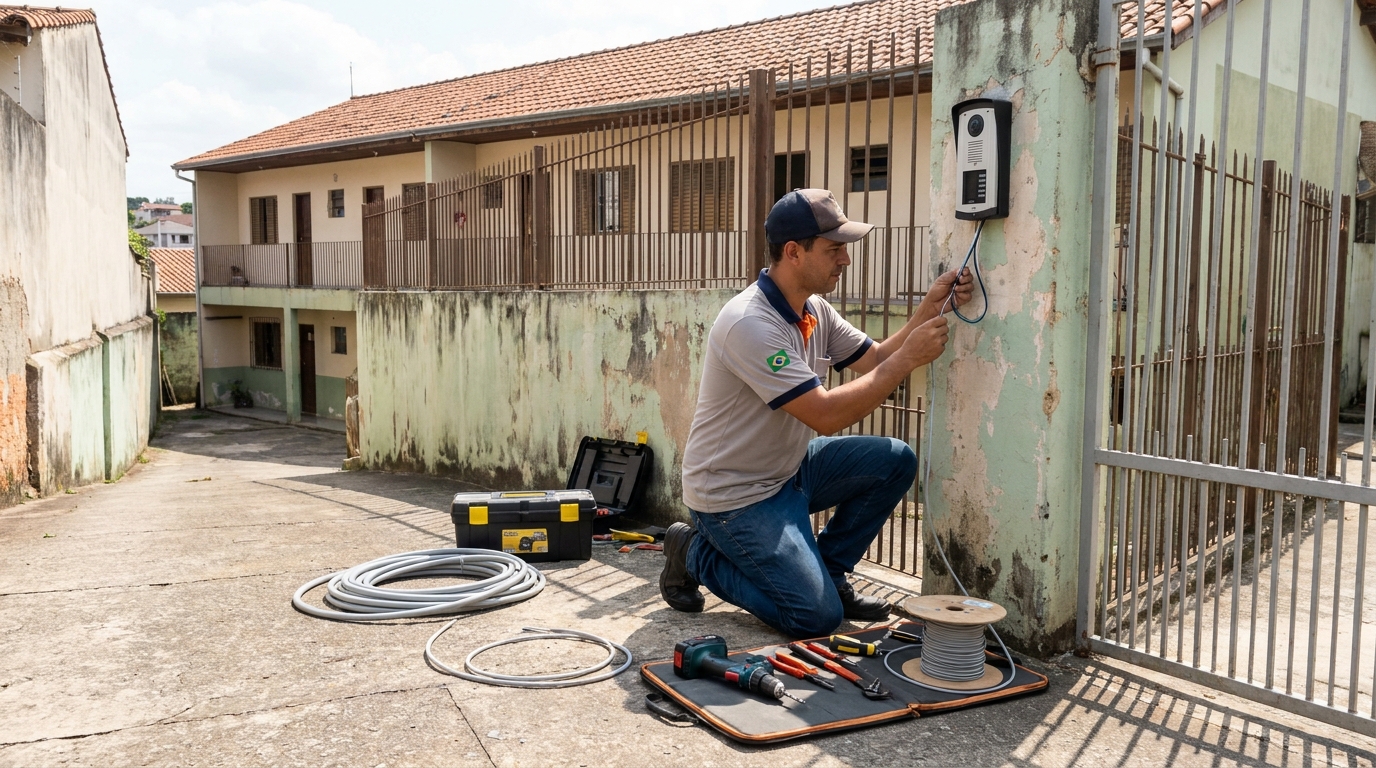 Instalação de Porteiro Eletrônico em Presidente Prudente‑SP